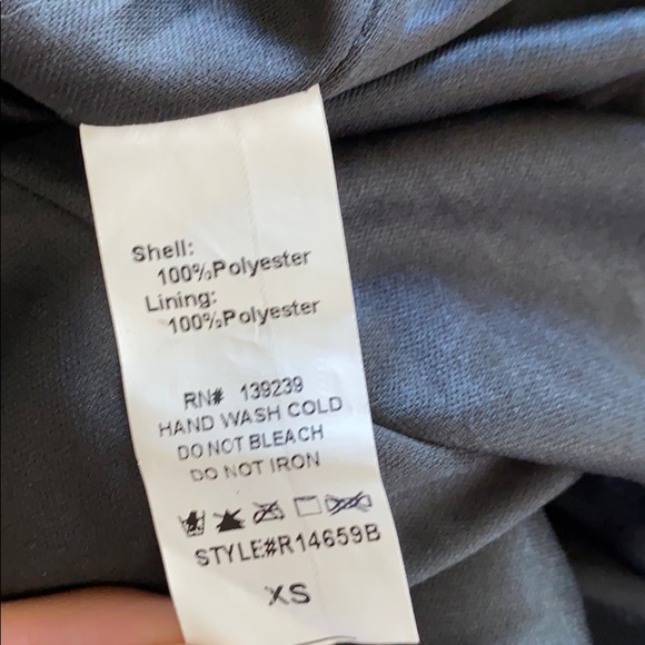 NWT DO+BE 1-shoulder Ruffle Dress - Picture 5 of 6